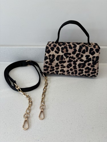 Leopard print handbag - leopard,