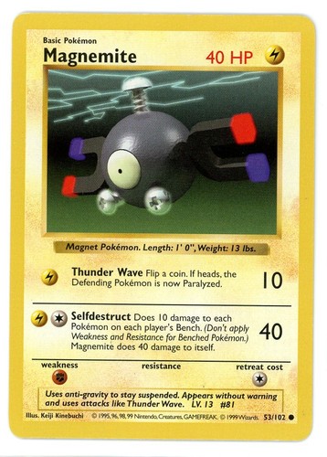 Magnemite 102 base - base, set