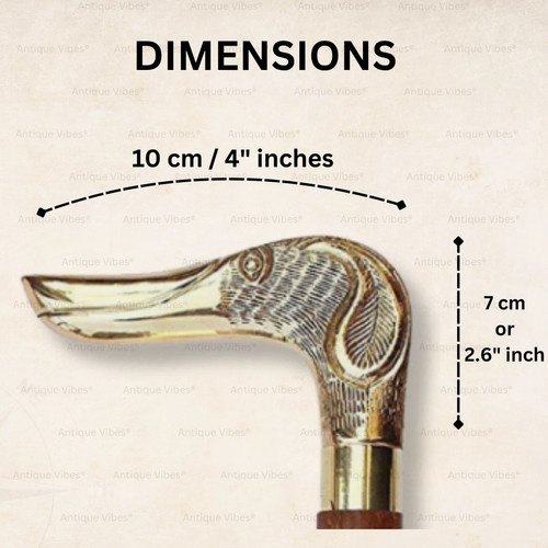Dog handle for walking stick - for,