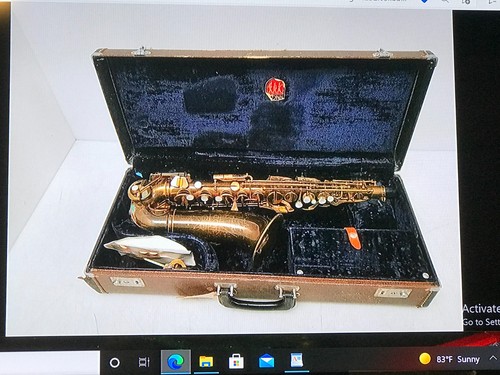 Vintage conn alto saxophone - conn,
