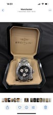 Breitling Emergency Silver Men's Watch A73322 with Box and Booklet Used