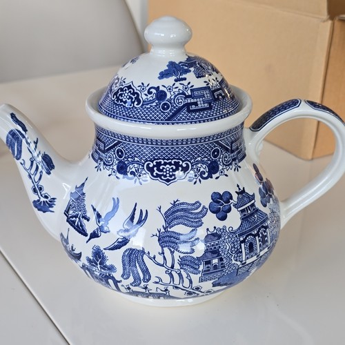 Churchill blue willow cup - churchill,