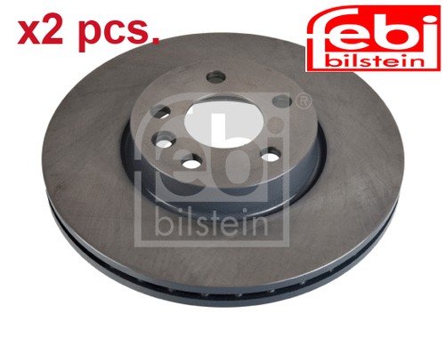 Pcs front brake disc set - front,