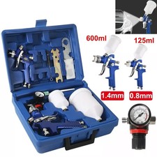 2Pcs HVLP Paint Sprayer Set