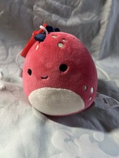 Squishmallow Original Dolan The Dinosaur Clip Plush Toy
