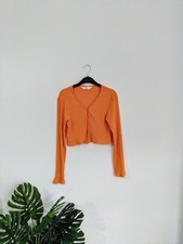 H&M Girls Orange Cardigan UK