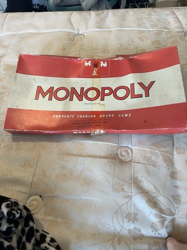 Vintage waddingtons monopoly - vintage,
