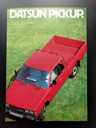 Datsun pickup pick brochure - datsun,