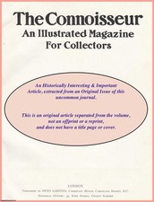 POSY RINGS. AN ORIGINAL ARTICLE FROM THE CONNOISSEUR, 1902. 1902