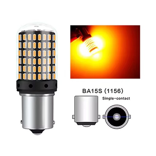 144smd ba15s p21w led amber - 144smd,