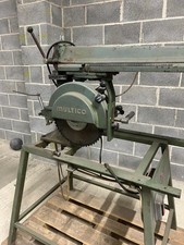 Multico Radial Arm Crosscut Saw (see description for delivery details)