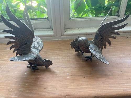 Pair vintage italian metal - pair,