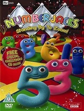Numberjacks Standing By To Zoom Kids Childrens DVD