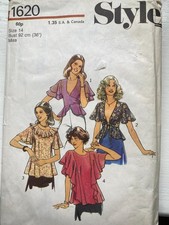 Style Sewing Pattern 1620