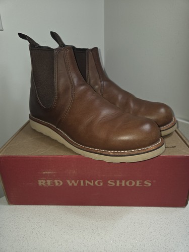 Red wing shoes classic chelsea - red,