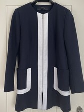 Zara basic Navy Blue And White