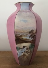 Royal Winton Grimwades vase Pink Painted
