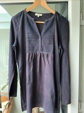 Navy Blue Tunic Top Size 12