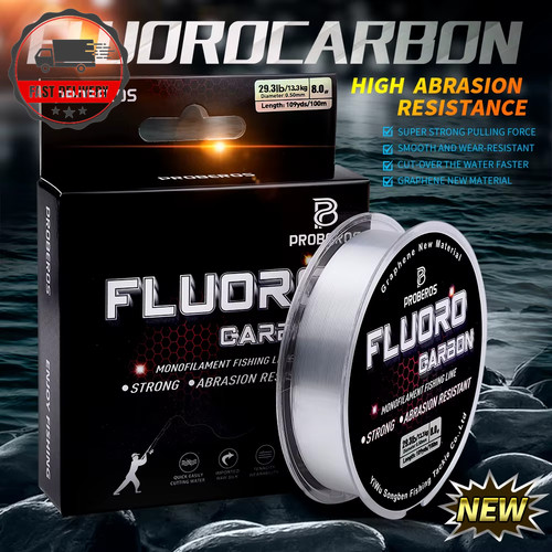 100m fluorocarbon coated - fluorocarbon,