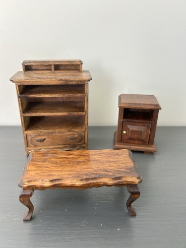Dolls house vintage furniture - vintage,
