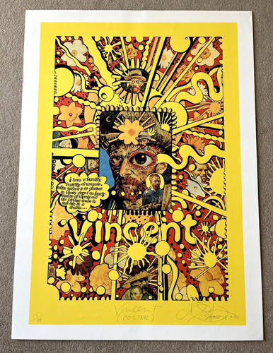 Signed vincent poster - signed,