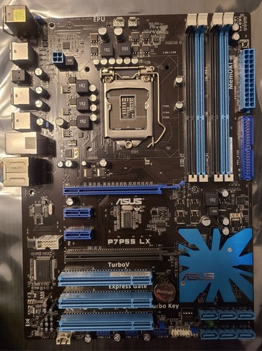 Asus p7p55 motherboard - asus, lx
