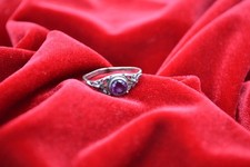 Antique Vintage Amethyst Ring