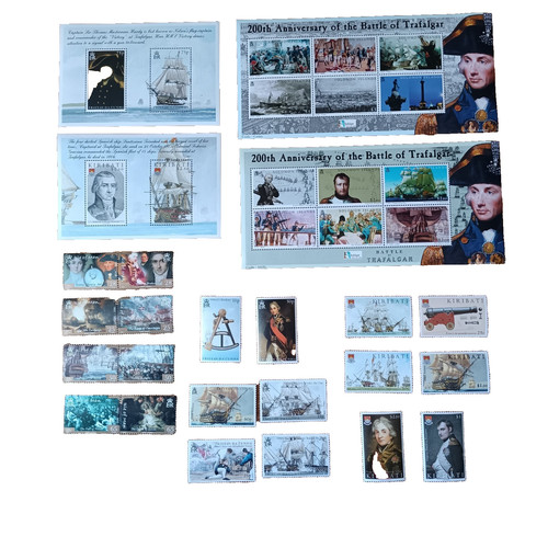Battle trafalgar stamp - of,