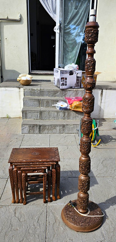 Vintage hand carved wood - vintage,