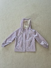 Girls Raincoat Mac Fleece
