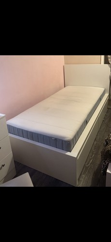 Ikea malm single bed - ikea, with