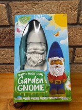 Paint Your Own Garden Gnome Kids In The Garden - Kids Craft Set New Unused