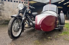 1964 Panther M120 Motorcycle And Watsonian Sidecar