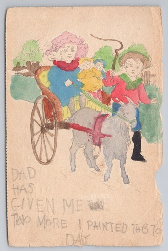 Postcard antique edwardian - postcard,