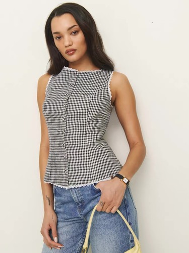 Reformation addison gingham - addison,