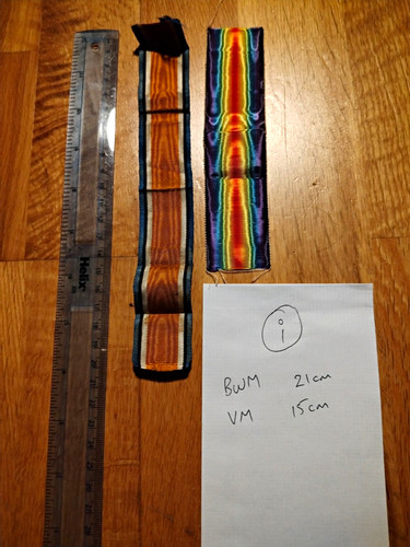 Silk ww1 medal - ww1, ribbons