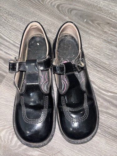 Kickers black patent leather - patent,