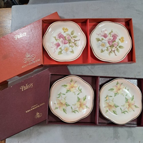 Two palissy royal - palissy, worcester