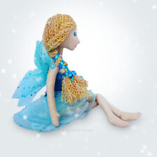 Sparkly Christmas Fairy Sewing Pattern, Cloth Doll Soft Toy by My Fabric Heaven