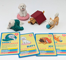 4 Vintage PUPPY in My Pocket