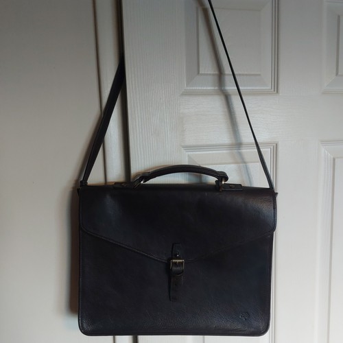 Mulberry brown leather satchel - leather,