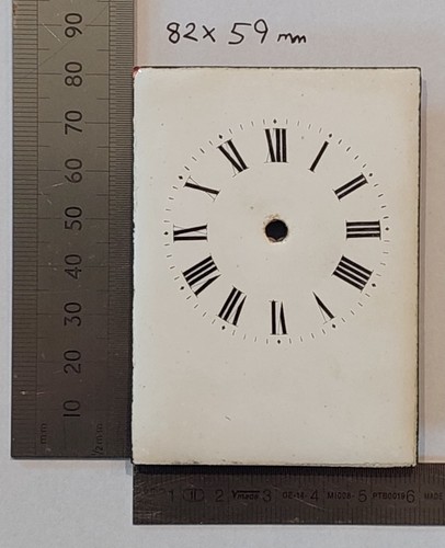 Enamel dial for - enamel, antique