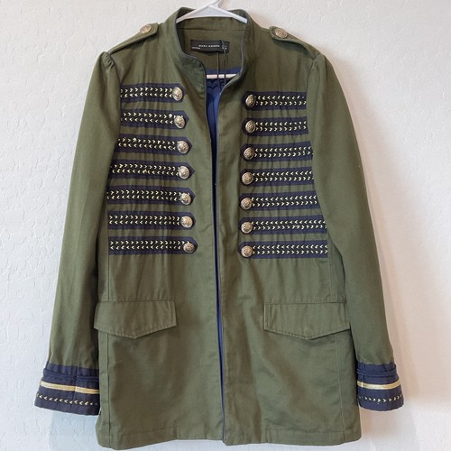 Zara woman green military - zara,