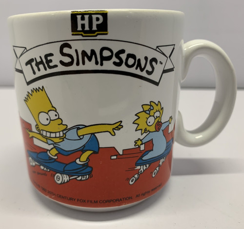 The simpsons mug 1992 - mug, bart