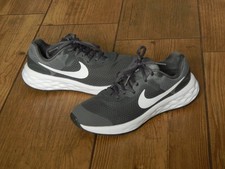 NIKE REVOLUTION 6 GREY RUNNING SHOES TRAINERS DD1096-004 ,UK 5 ,EU 38