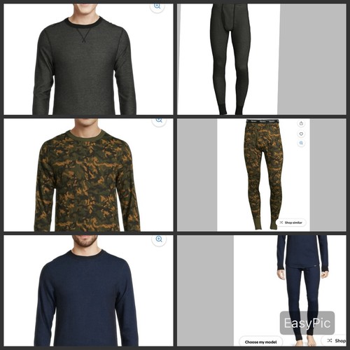 Hanes mens reversible thermal - hanes,