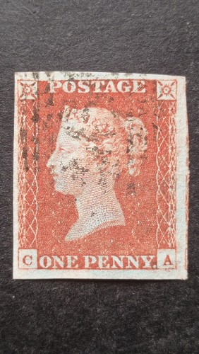 Queen victoria penny - gb, 1d