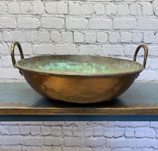 Very Large Heavy Victorian Riveted Copper Planter 19th Century Antique C.1880