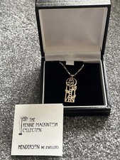 CHARLES RENNIE MACINTOSH COLLECTION NEW SOLID 9ct GOLD BOXED NECKLACE & CHAIN