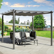 3*6M 4*4M Metal Pergola Gazebo